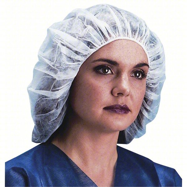 UB-24-1000 HAIR COVER - POLYPROPYLENE - WHITE- 24" - 1,000/CASE
